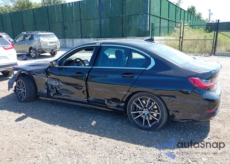 2022 BMW 330I xDrive из США, поврежденный, VIN 3MW5R7J06N8C71254